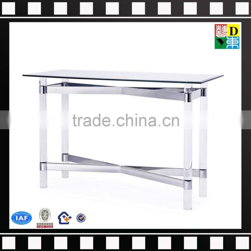 Custom design acrylic chair with cushion top selling clear acrylic resin chair from china manufacturer