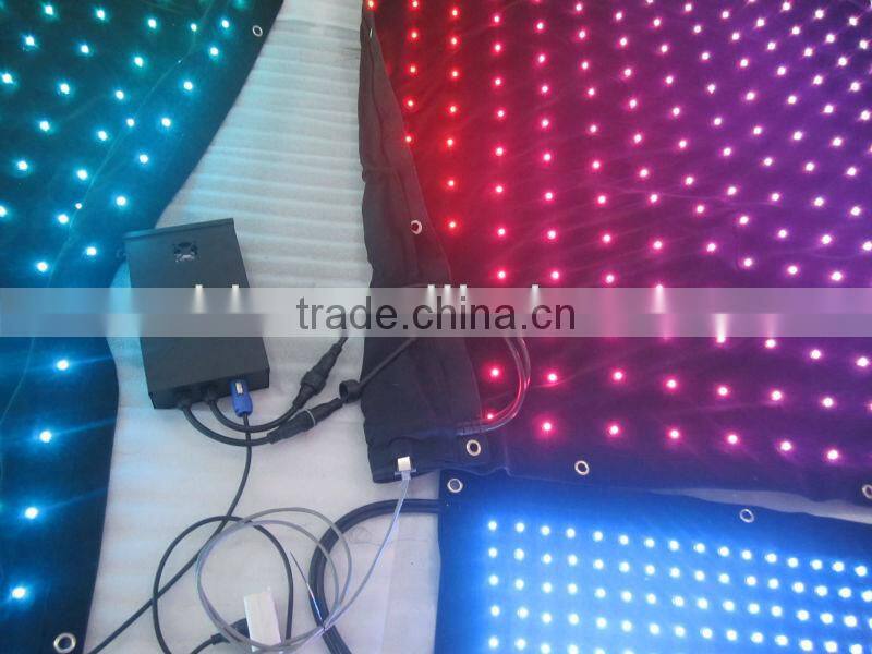 new product p100 PC led video cloth for club/stage decoration