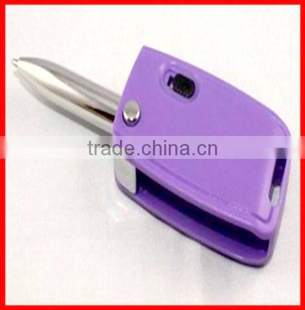 led light car key ball pen