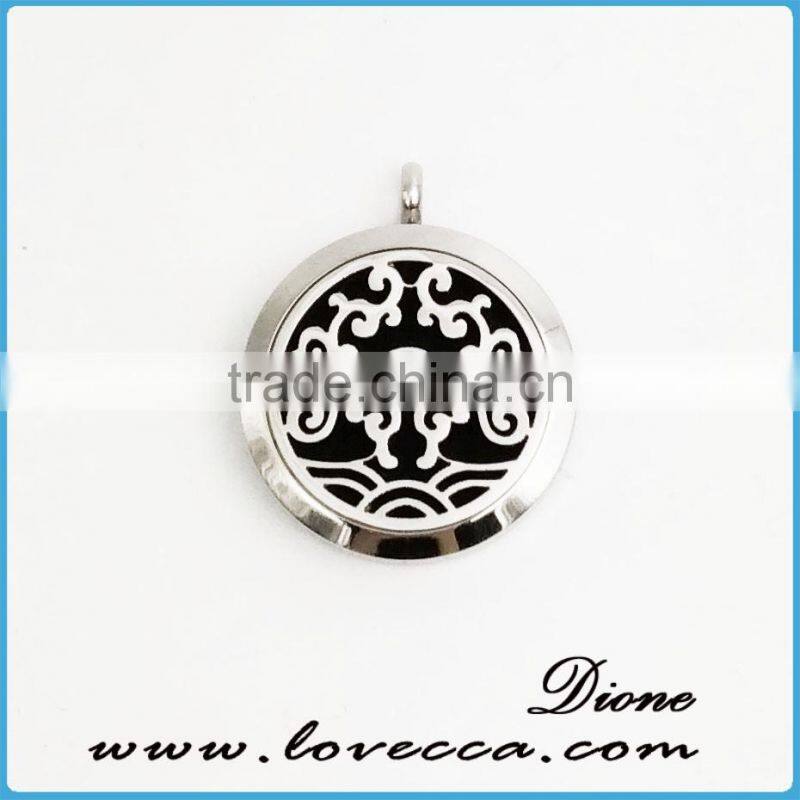 DIY wholesale fashion stainless steel locket necklace
