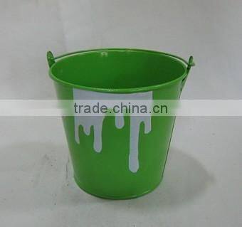 Iron pot shaped round pail/flowerpots/Garden Planter