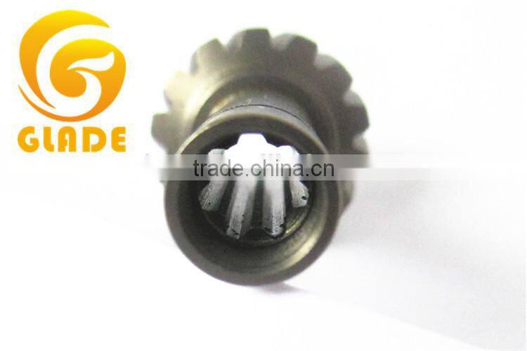 26mm Pipe Diameter Brush Cutter Gear Box 20crmo pinion within gear case grass cutter spare parts