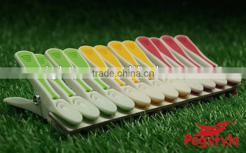 wholesale household items products TPR color plastic clothes pins