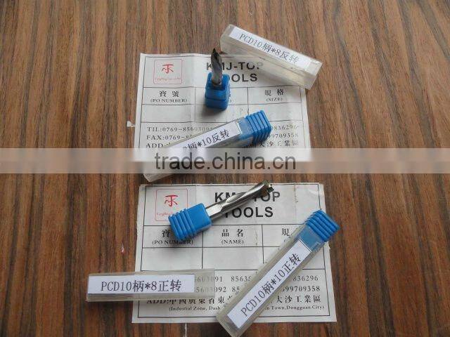 PCD straight router bit