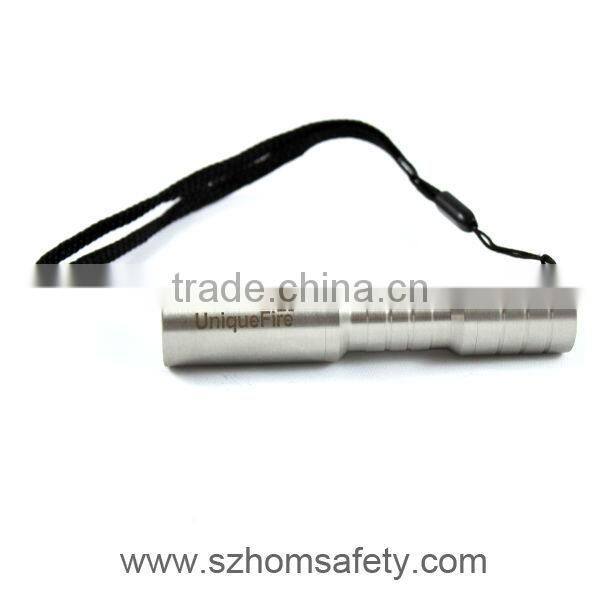 CREE XR-E Q5 Stainless Steel LED Flashlights, Handheld Pressing LED Nighting Torches