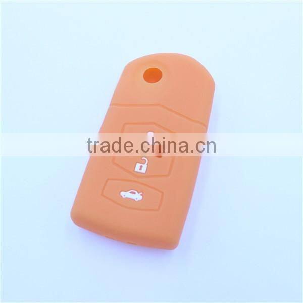 NEW SILICONE HOT BRIGHT CAR KEY COVER CASE FOR MAZDA MPS CX7 CX9