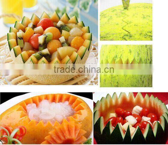 Multifunction Kitchen Fruit Salad tool , Melon baller & Carving knife