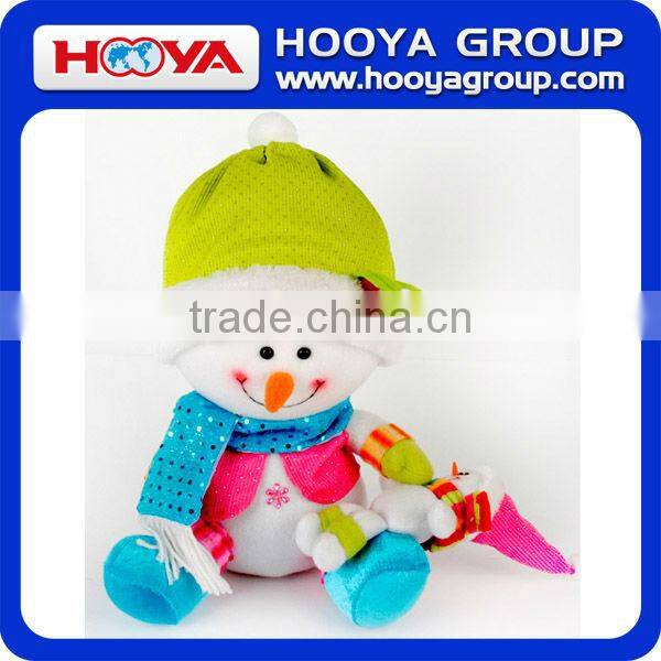 2014 wholesale snowman santa kids sock christmas stocking