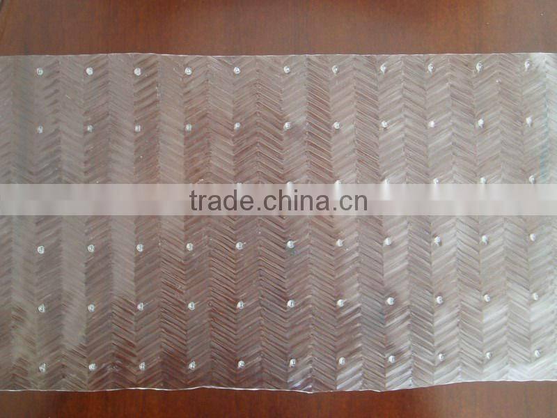 transparent PVC vinyl flooring roll for home decoration