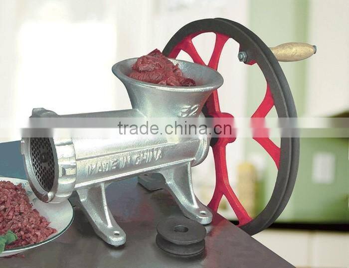 best quality 22 cast iron tin plated electric&hand meat grinding machine