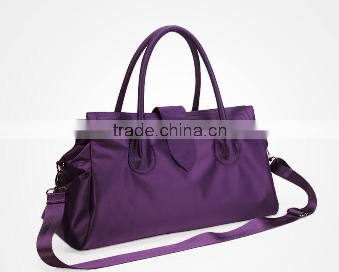High quality microfiber travel business duffel bag
