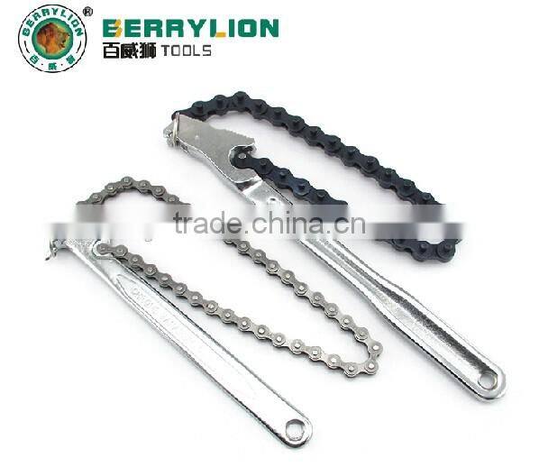 BERRYLION 9'' carbon steel pipe fitting wrench with drop forged treatment