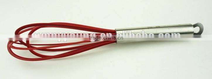 13019 stainless steel Egg Beater Blender with rubber insert