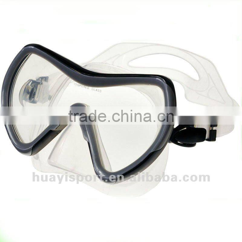 various color mask tempered silicone diving glasses Wholesale