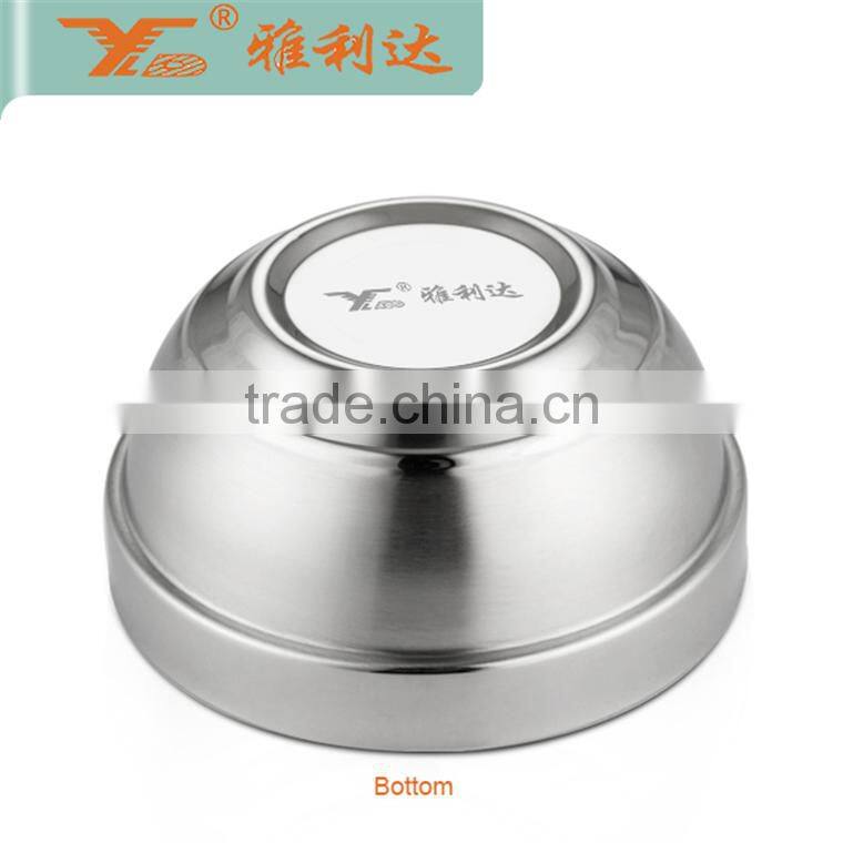 Personalized rice noodle soup custom printed metal bowl