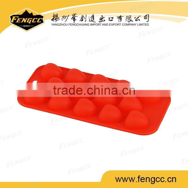 High quality promotion silicone cake mold /ice ball mold in 10 holds