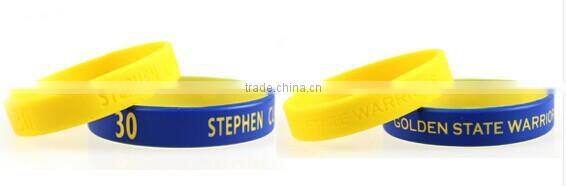 Promotional ink filled silicone bracelet,silicon wristband,slap wristband