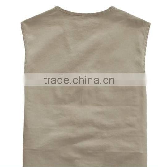 New 2017 Man Clothes Quick Drying Multiple Pockets Hunting and Fishing Vests for Men High Quality Casual Male Vest