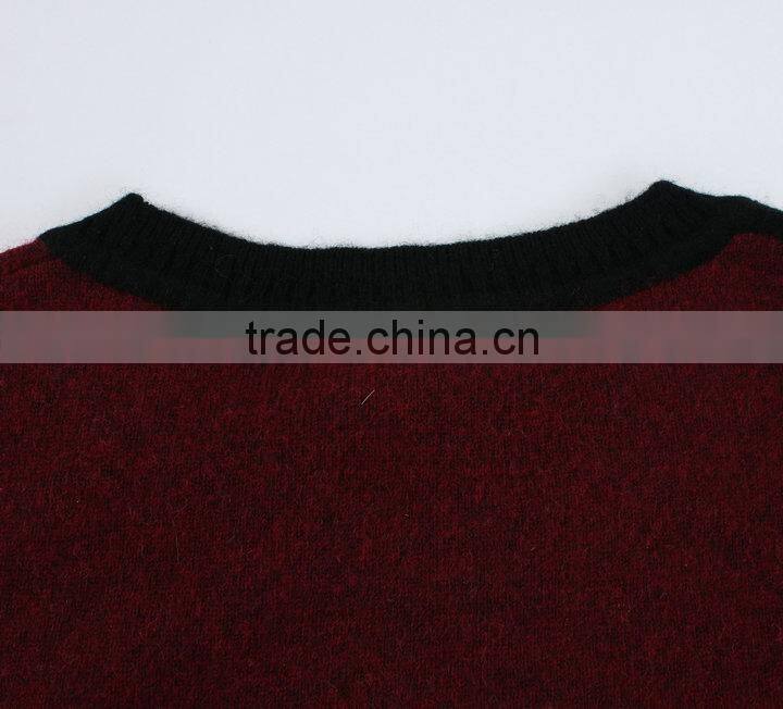 2015 winter sweater for men with cashmere /polyester ,mutil colors latest design winter sweater for winter