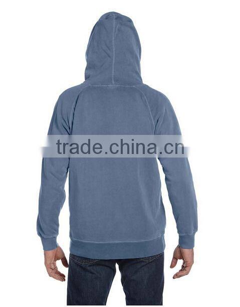 Men's 10-ounce Garment-dyed Full-zip Hoodie