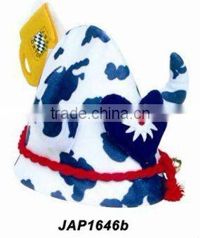 Europe football championship horn with football hat