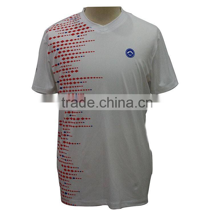 new design white hot selling cotton t-shirt