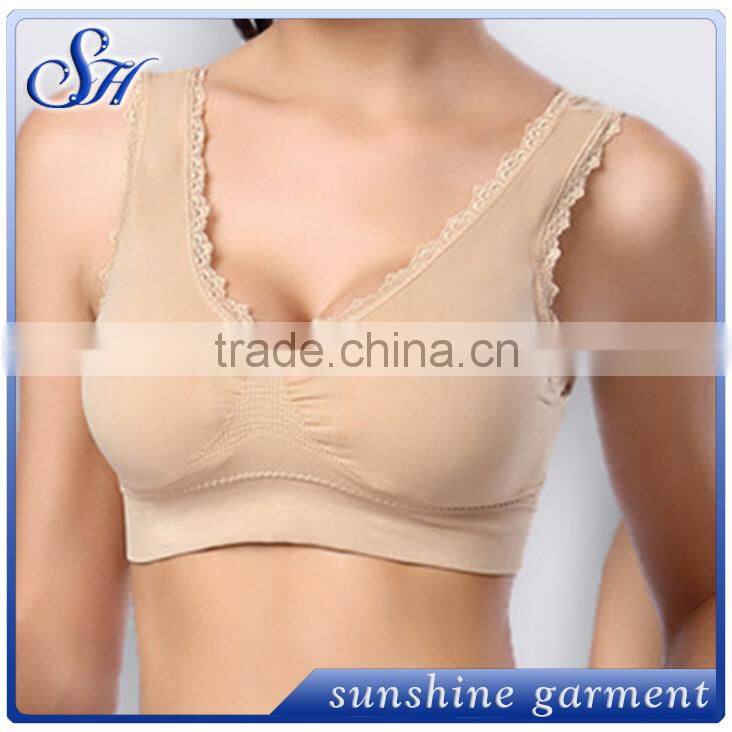 Sexy women yoga fitness stretch workout tank top