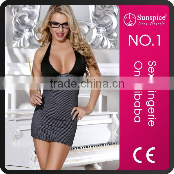 Cheap Hot Sale Big Size Adult Sexy School Teacher Costume