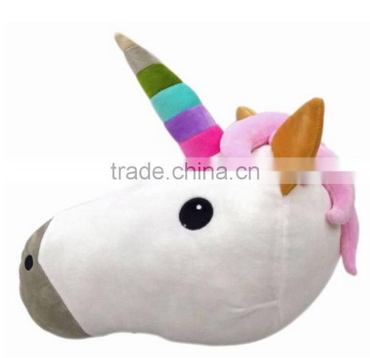 PP Cotton cheap emoji pillow for kids
