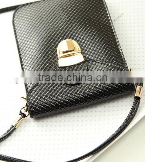 New Popular PU mobile bag for cell phone money credit card