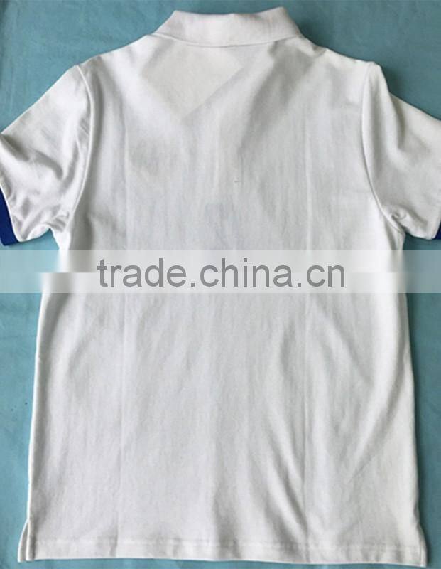 2017 custom dry fit golf polo shirt men custom logo design