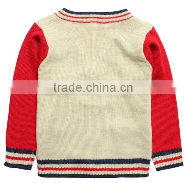 little baby boy v collar kids wool cashmere cardigan sweater