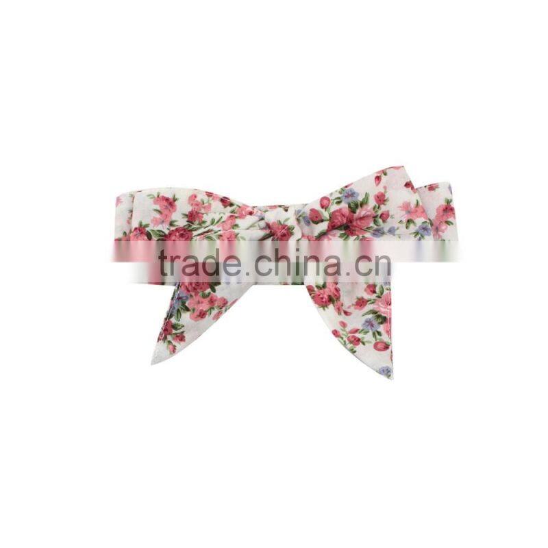 Boutique new style accessories baby pink polka dot headbands for little girl