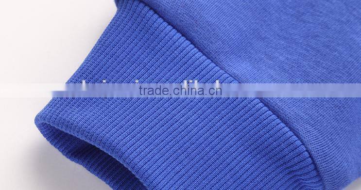 customized designs wholesale plain blank cheaper crewneck TC65/35 fleece hoodies&sweatshirt