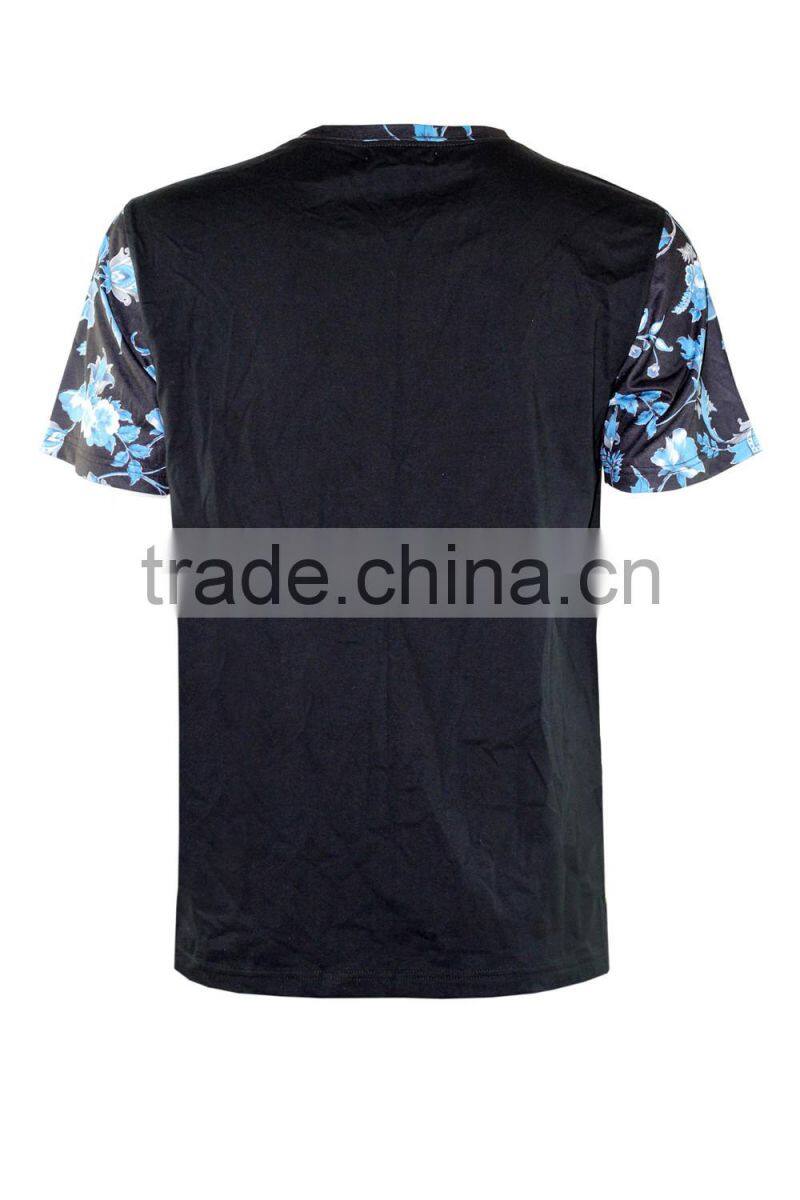 2015-2016 new design export men short t-shirt, printed men's shirts, high quality shirts