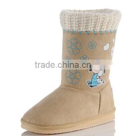 New winter kids warm shoes baby soft boot wholesale