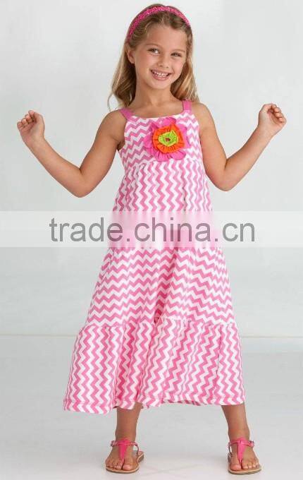 fashion girls cotton summer stripe long dress for baby girls autumn children clothing wit clothes