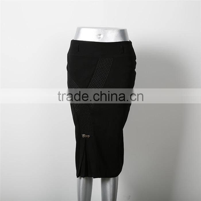 new design high waist narrow latest model skirt