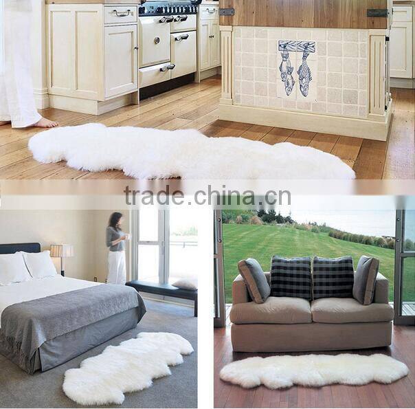 Cheap Australian Sheepskin Shearling Skins Faux Fur Fabric