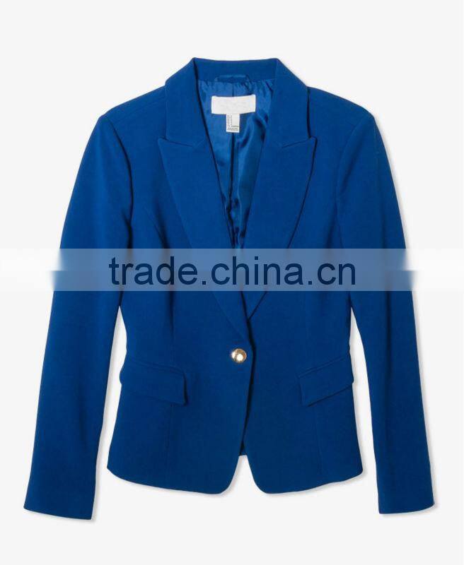 Slanted Flap Pocket Blazer