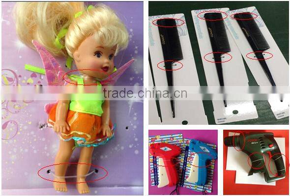 Booster Brand Elastic Staple Fasteners For Toy Automatic Packing