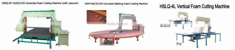 1200mm High Vertical Foam sponge Cutting Machine , Foam Cutter