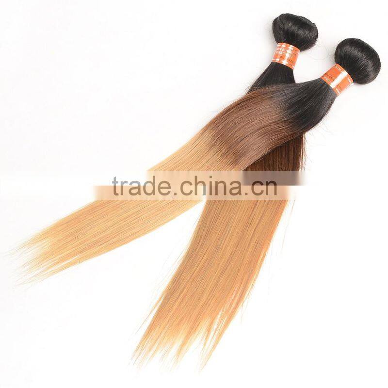 Alibaba Express Cheap Hot Sale 1B27 Kinky Straight Virgin Brazilian Hair
