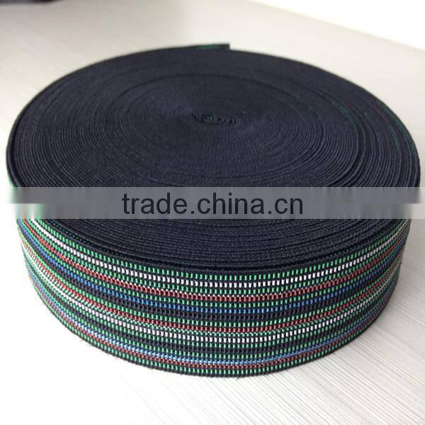 polyester elastic webbing for furniture chair