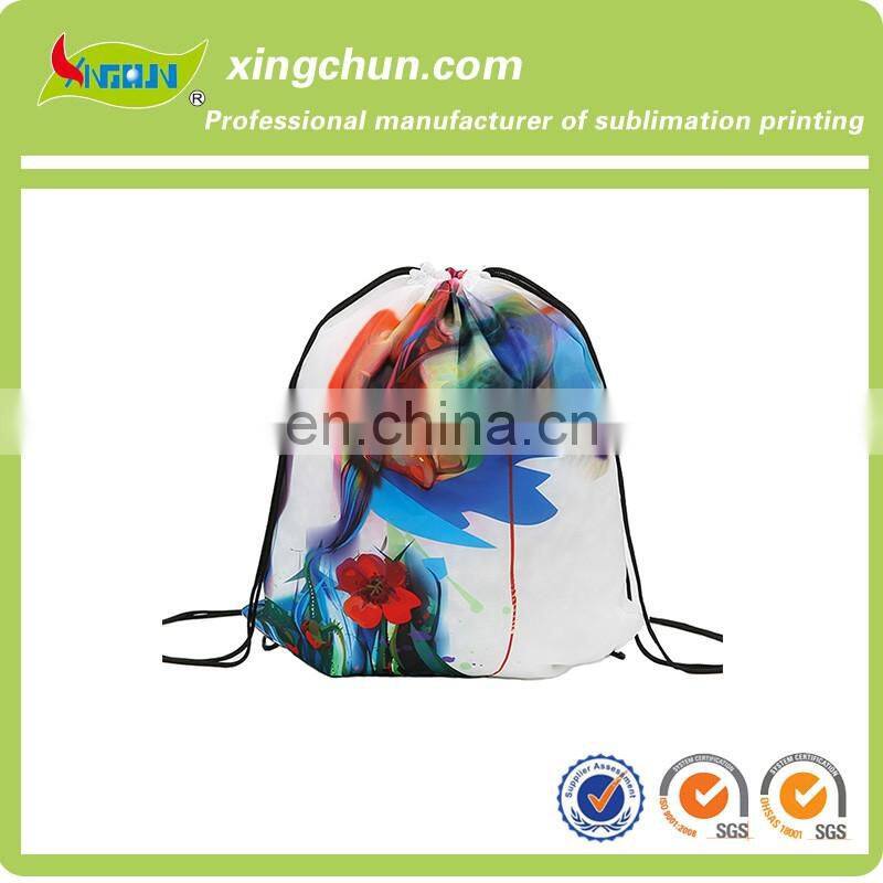 Cheap custom personalized drawstring bags for kids