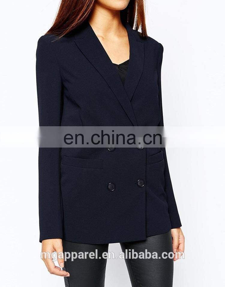 Fashion weman blazer winter coat women clothing manufacturers
