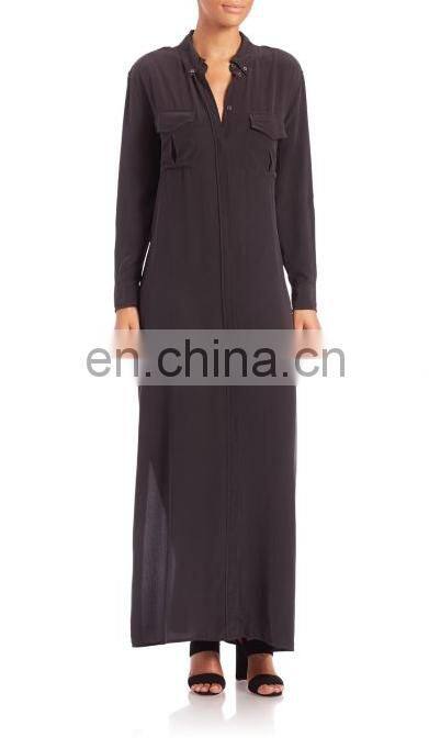 latest long lady shirt design