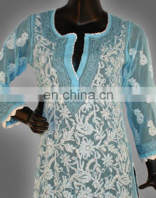 collar neck designs kurtis india cheap