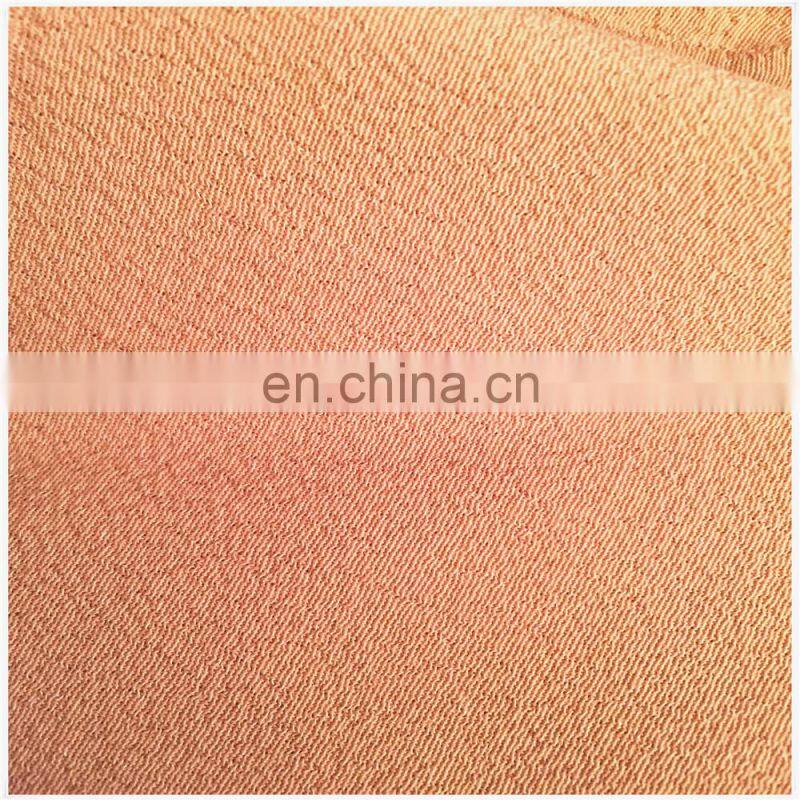 Viscose/rayon twist fabric dyed fabric with high quality for fashion garment