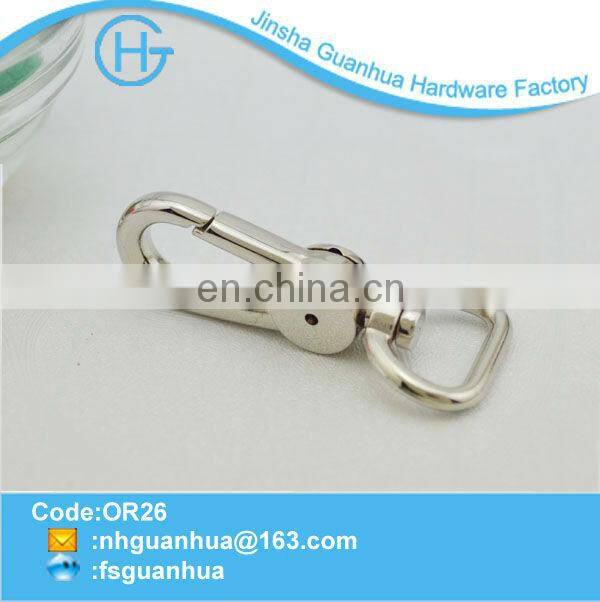 manufacturer design customized fancy snap hooks for handbags